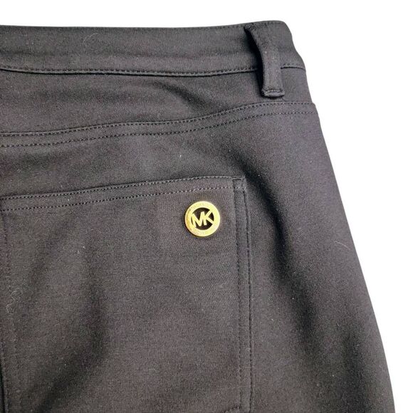 Michael Kors Black Stretchy Professional Preppy Business Casual Trousers Pants - Picture 5 of 9